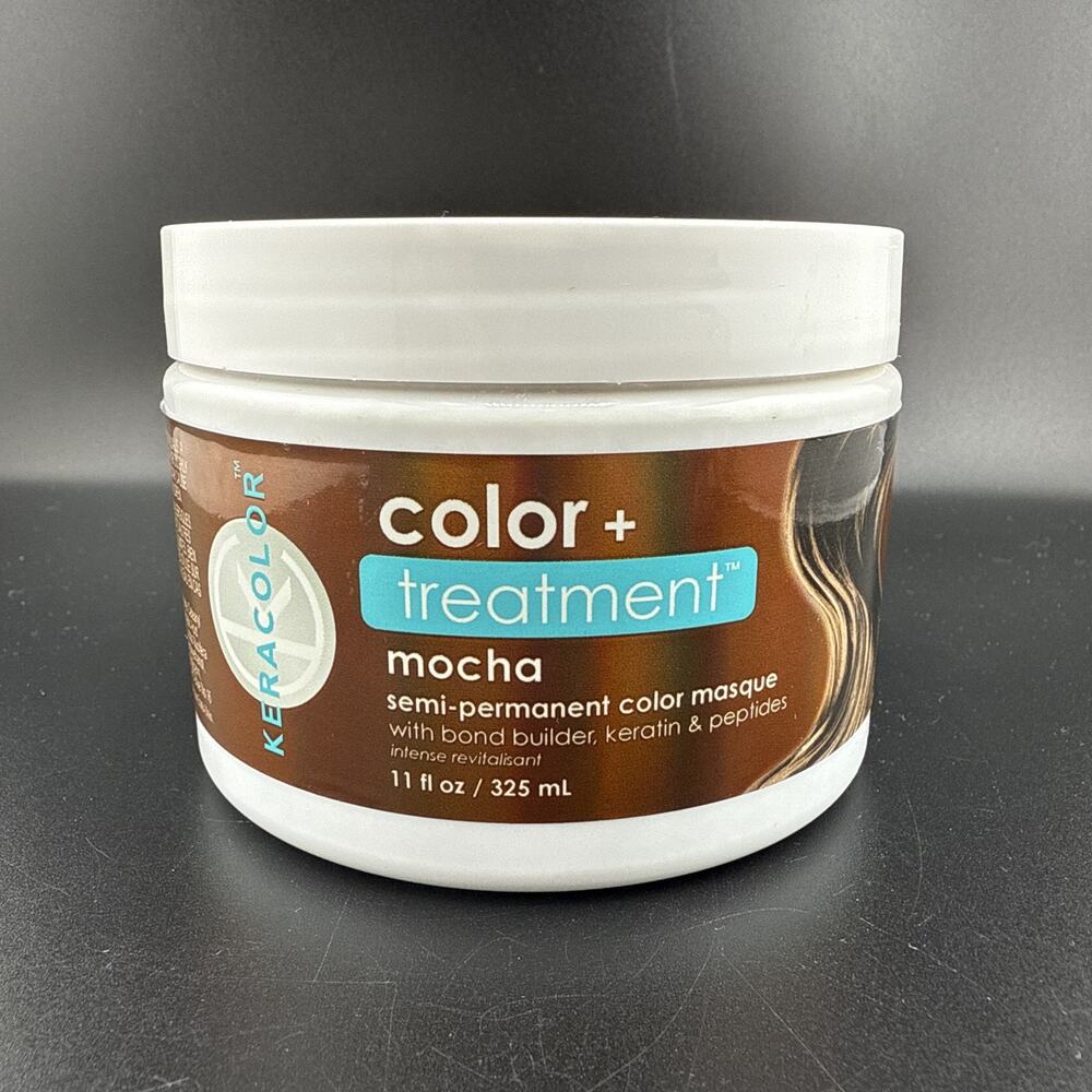 Keracolor Color + Treatment Mocha Semi-Permanent Color Masque 11 fl.oz